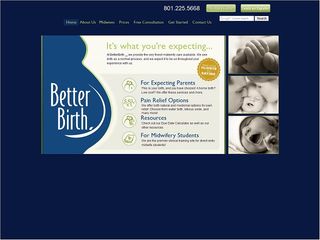 Web site www.betterbirth.com, Better Birth LLC