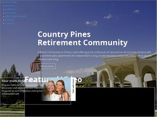Web site www.countrypines.org, Country Pines Senior Apts