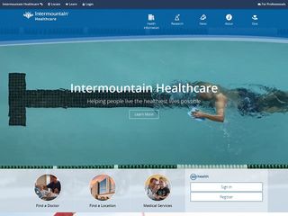 Web site www.ihc.com, IHC Physician Group-Mount