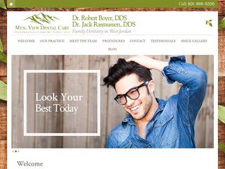 Web site www.mtnviewdentalcare.com, Dental Associates Of Utah